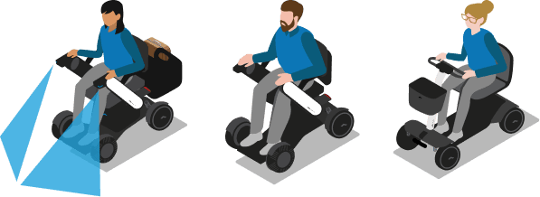 WHILL autonomous mobility device