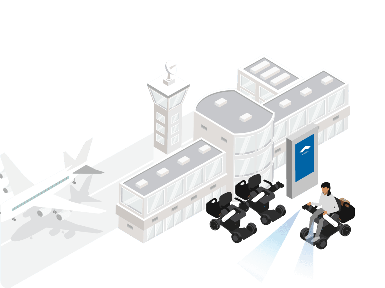 WHILL autonomous drive service showcasing self-driving mobility