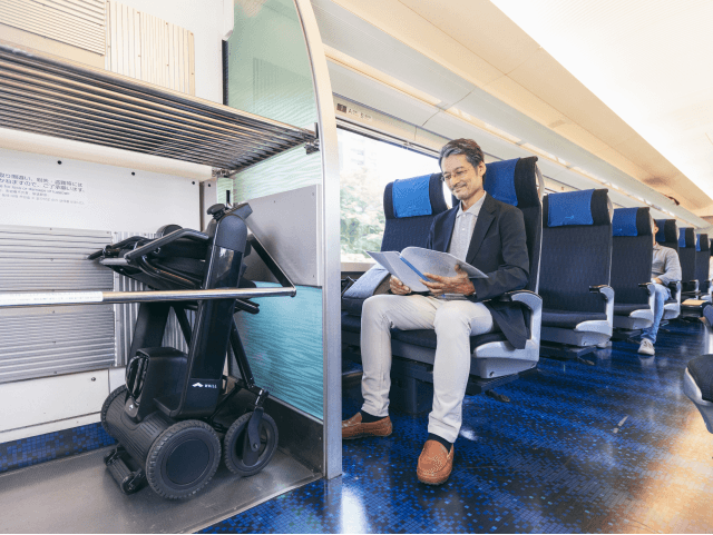 WHILL customer testimonial showcasing independent mobility