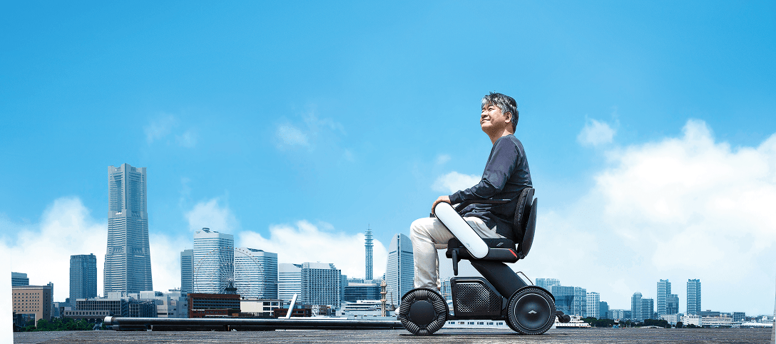 WHILL Model C2 electric wheelchair hero banner