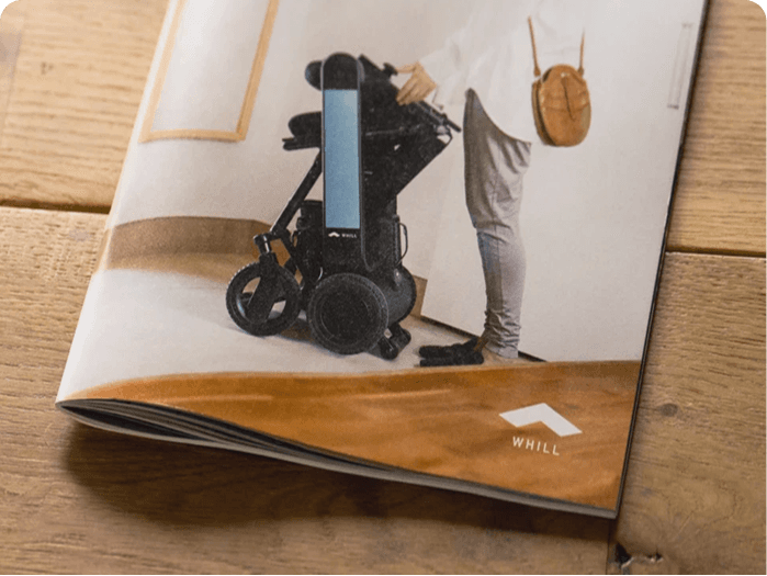 Download the WHILL product catalog