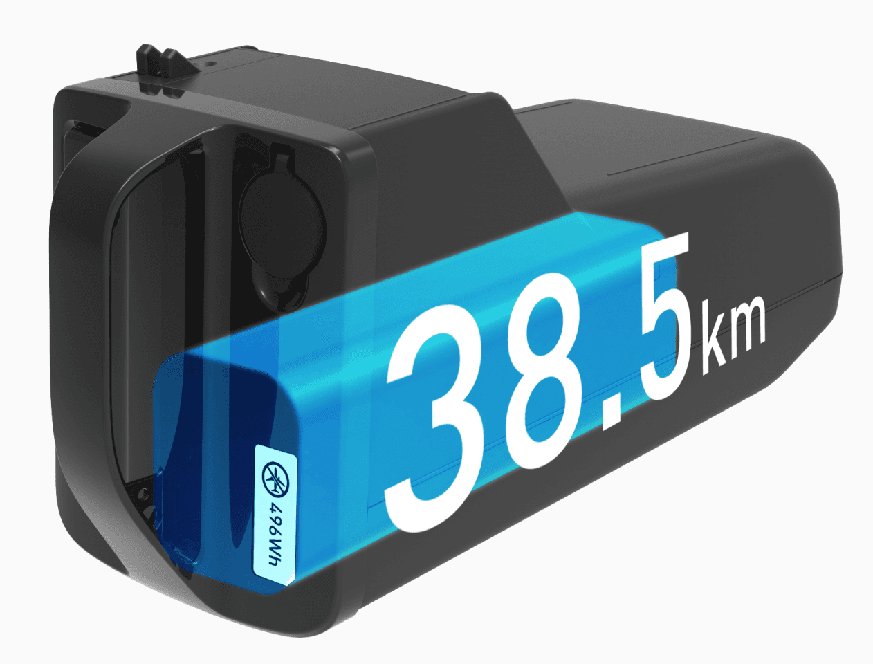 WHILL Model C Lite large-capacity battery with a 38.5 km range