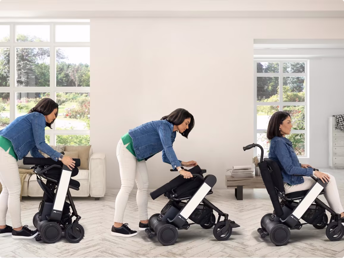 WHILL product SEO section background