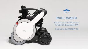 WHILL Awarded VA FSS Contract for Model M Personal EV, Next Generation Wheelchair
