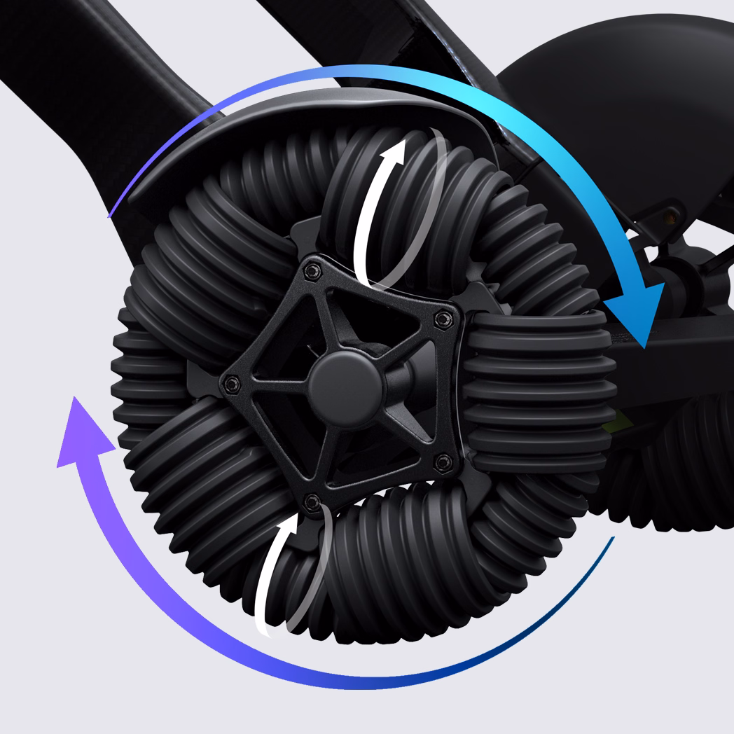 Patented Lightweight Omni Wheels