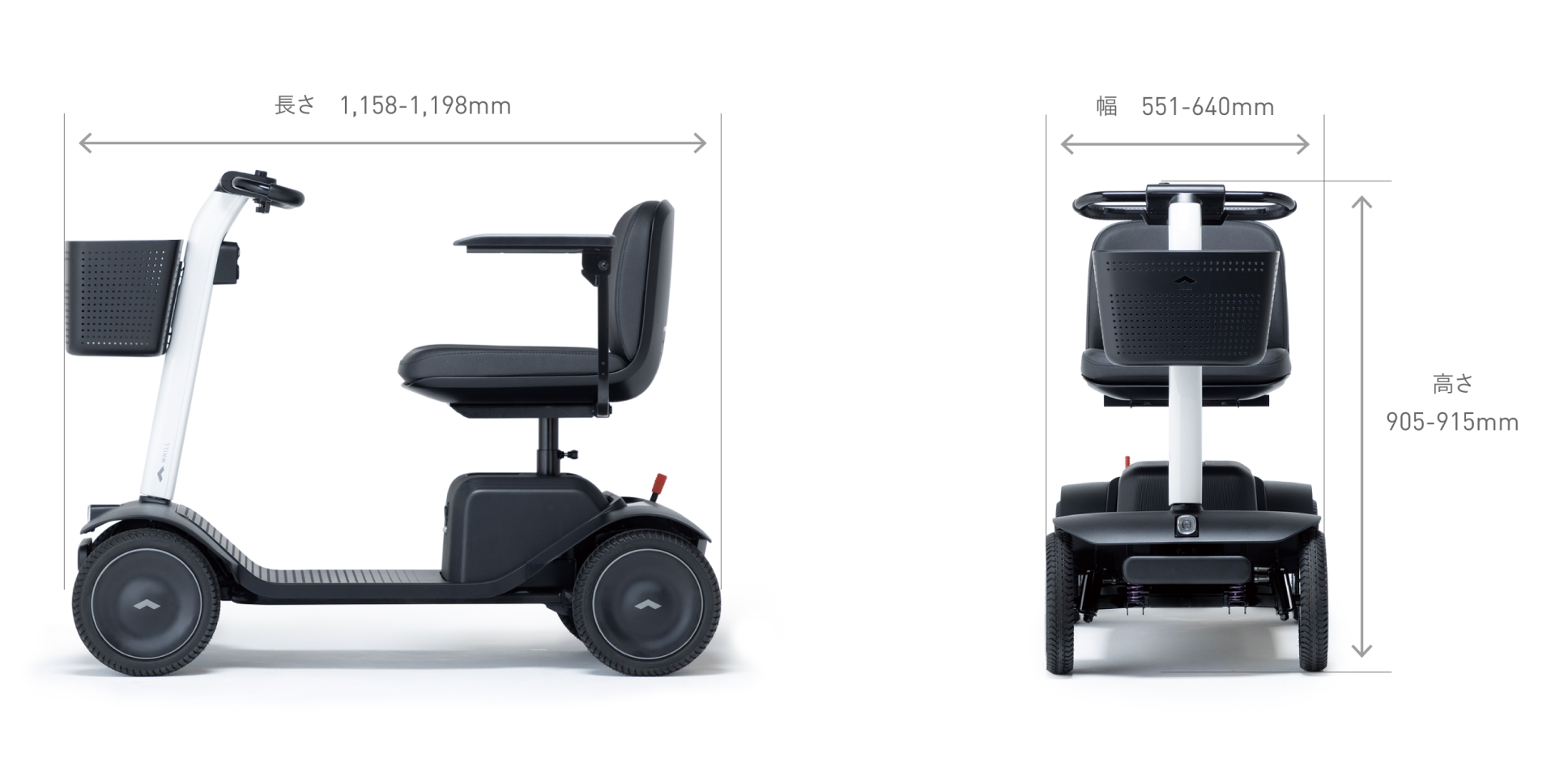 ウィル｜電動カート・シニアカー｜WHILL Model S | 次世代型電動車椅子 近距離モビリティ-WHILL公式