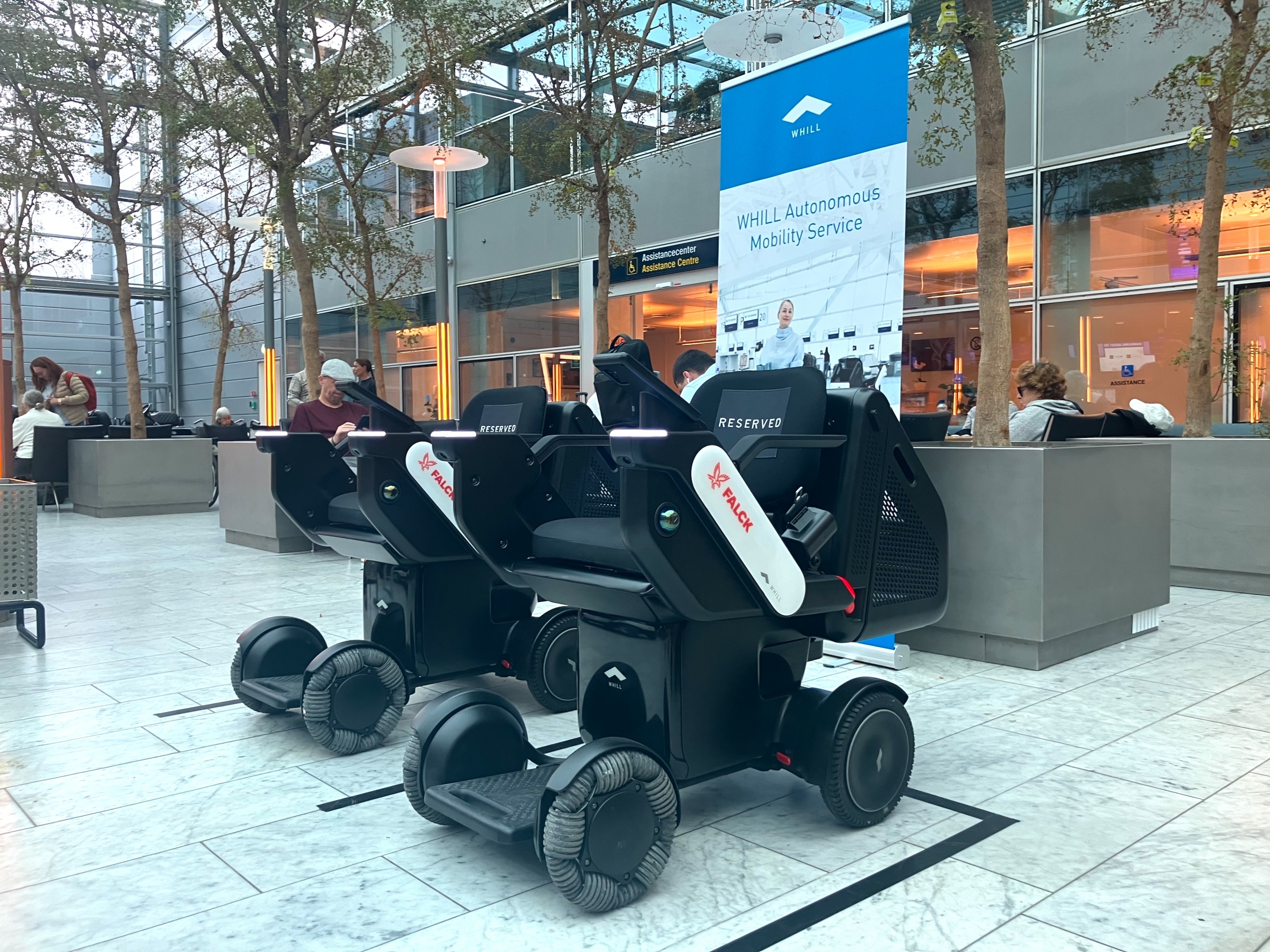 プレスリリース＞コペンハーゲン空港でWHILL自動運転サービスが運用