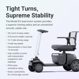 4-Wheel Mobility Scooter | WHILL Model R